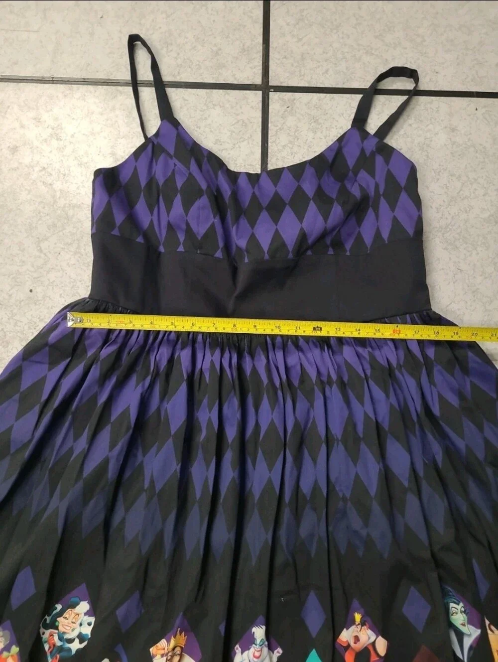 Disney Dress Shop Villains Tank Dress Dapper Days Halloween Good to be Bad - 1X - Picture 4 of 9